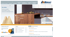 Desktop Screenshot of moralt-ag.de